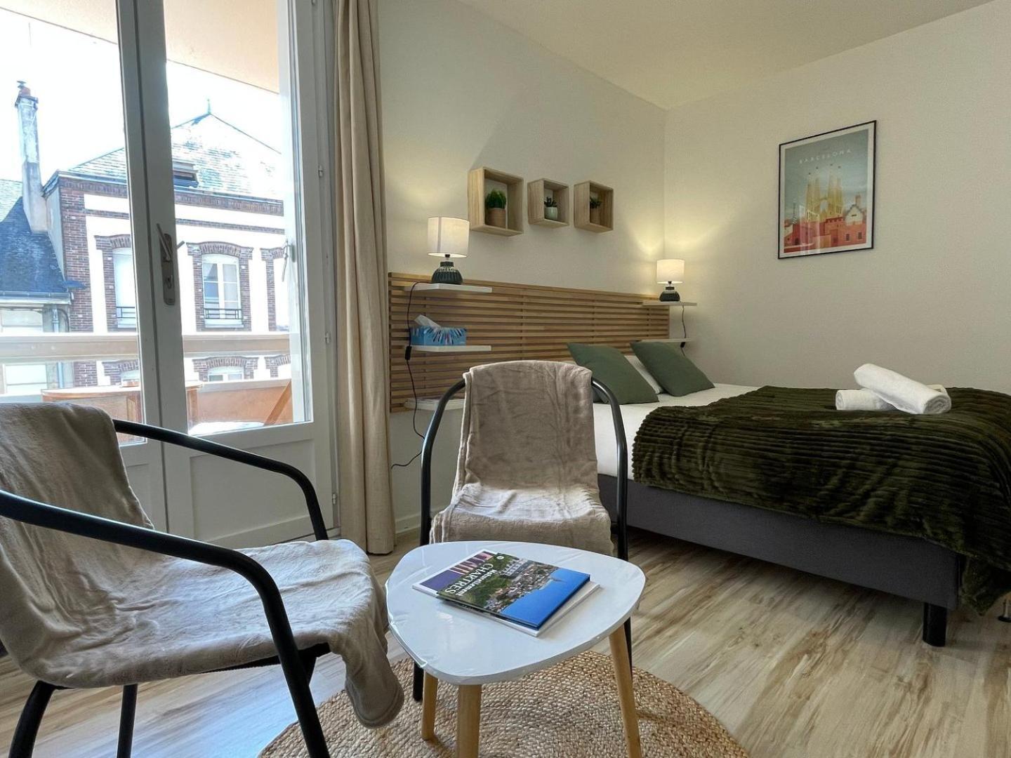 La Parenthese Chartraine Appartement Chartres Buitenkant foto