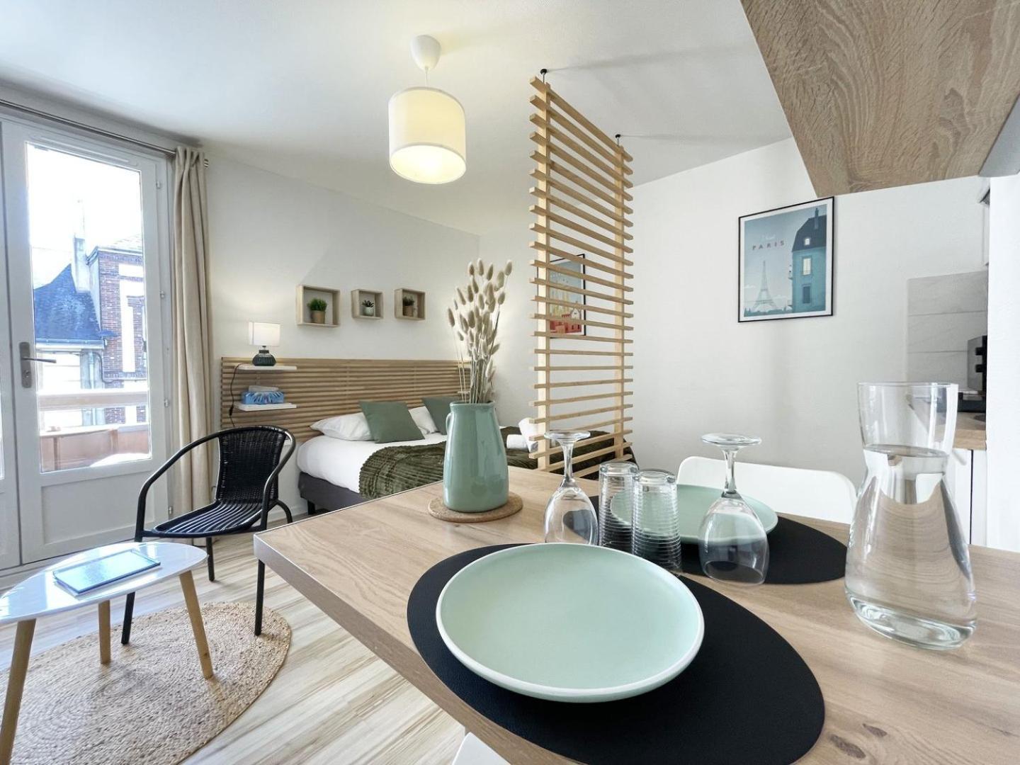La Parenthese Chartraine Appartement Chartres Buitenkant foto